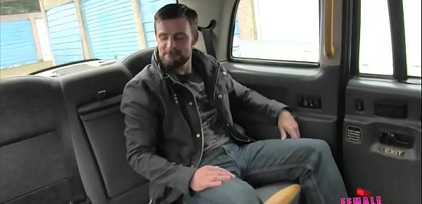  Marine gives a busty female taxi driver a rough fuck